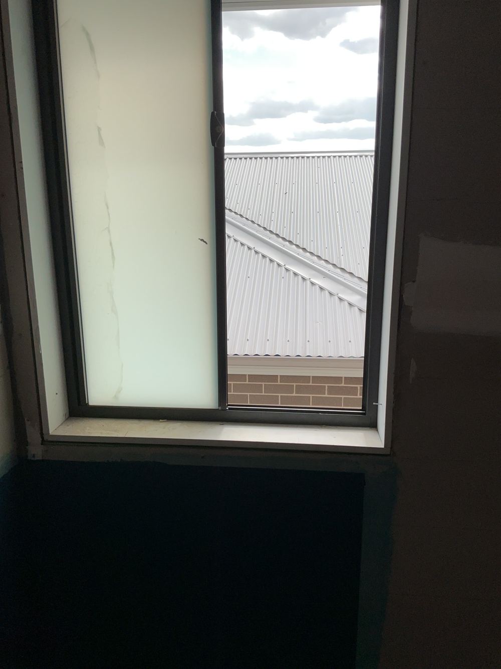 First floor bedroom window without a 125mm opening restriction, found during a fixing stage inspection in Cobbitty